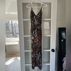 Leopard/Zebra print dress!